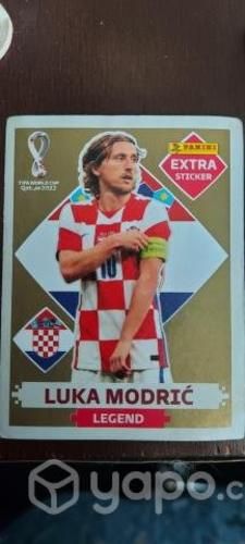 Lámina extra dorada Luka Modric