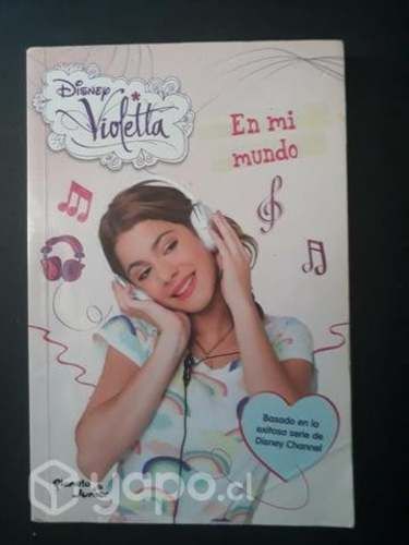Libro Violetta en mi mundo ( Disney)