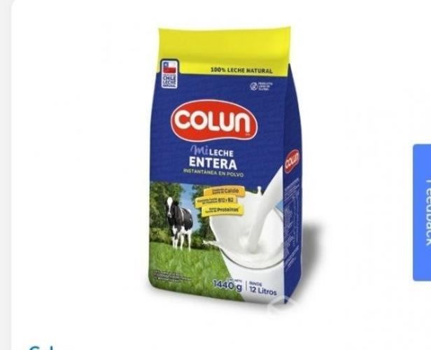 Leche colun 1.440litros
