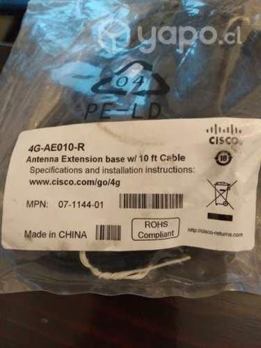 Cable Antena extensión 4g Cisco 4G-AE010-R