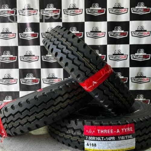 Neumáticos 7.00R16 THREE-A MIXTO 14PR Set COMPLETO