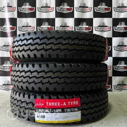 Neumáticos 7.00R16 THREE-A MIXTO 14PR Set COMPLETO