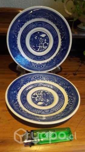 Par de platos decorativos colección 16 cm