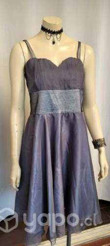 Vestido y tapado de fiesta