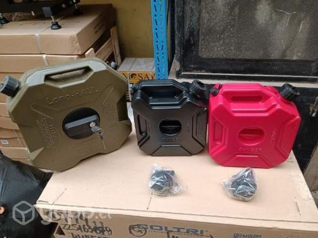 Bidon de 5 lt tipo rotopack con anclaje y llaves