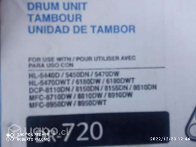 Drum brother dr720 original nuevo