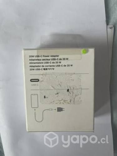 Cargador original apple iphone usb c nuevo