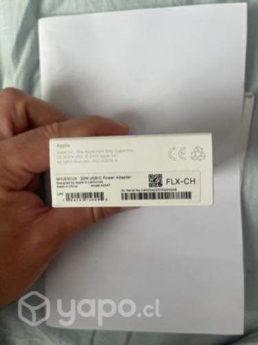 Cargador original apple iphone usb c nuevo