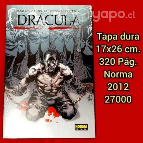 Comic Norma Drácula Corporación del mal.