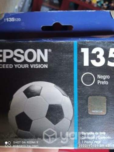 Tinta Epson 135 black original