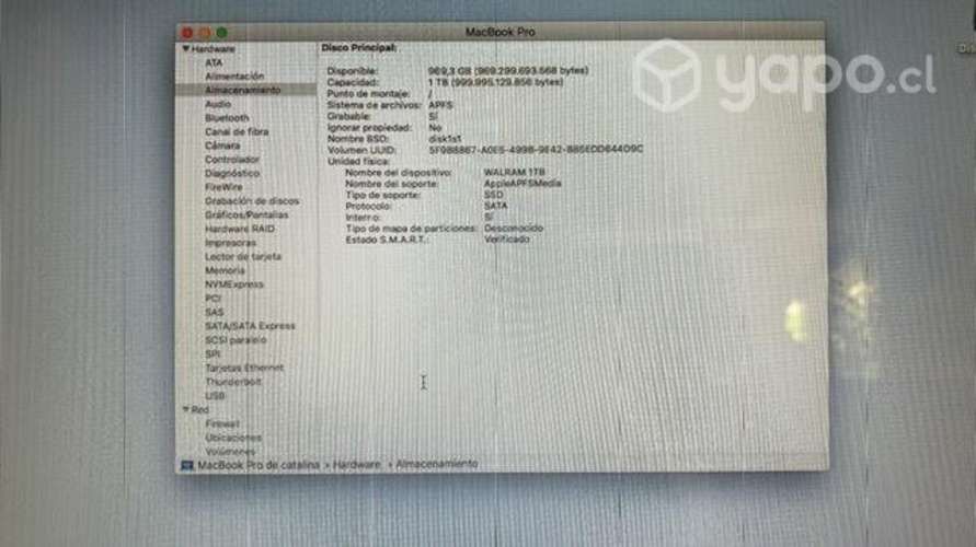 MacBook Pro mid 2010 16GB SSD1TB