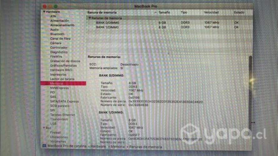 MacBook Pro mid 2010 16GB SSD1TB