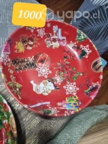 Fundas y fuentes navidad