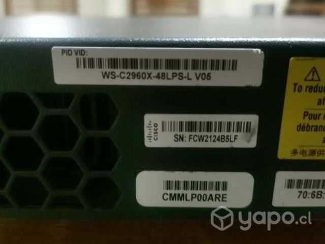 Equipo 2960 x 48 puertas