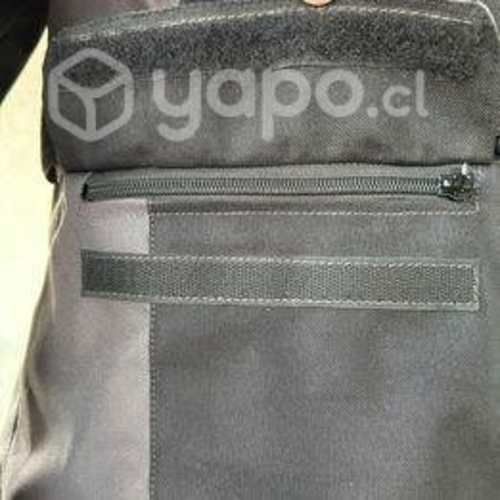 Chaqueta Neowell Textil Larga Negro Gris