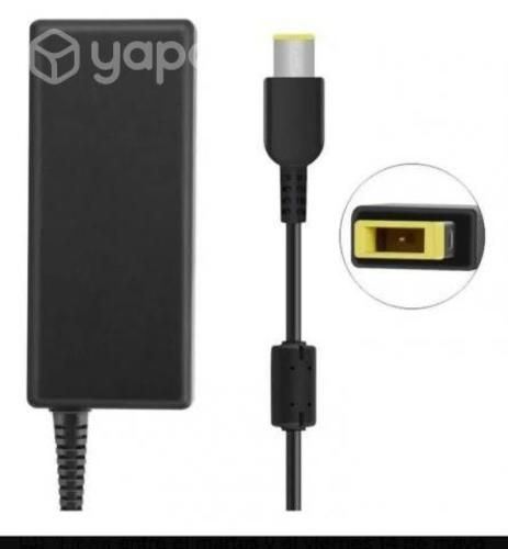 Cargador lenovo punta rectangular