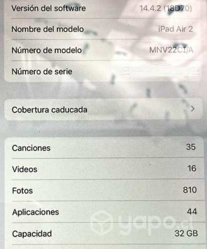 IPad Air 2 32GB
