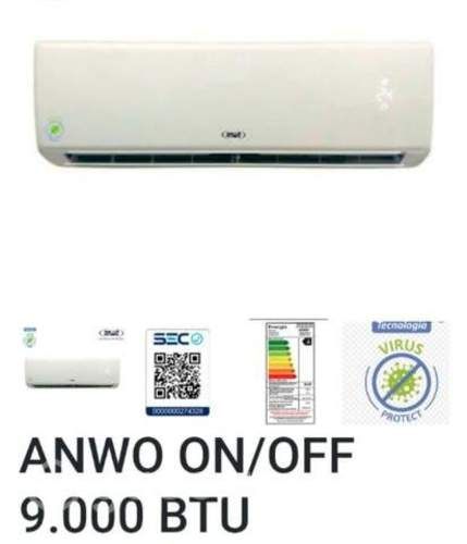 Aire acondicionado Anwo 9000 btu on off
