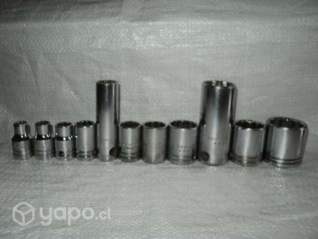 11 Dados Proto Pulgadas Cuad. 1/2