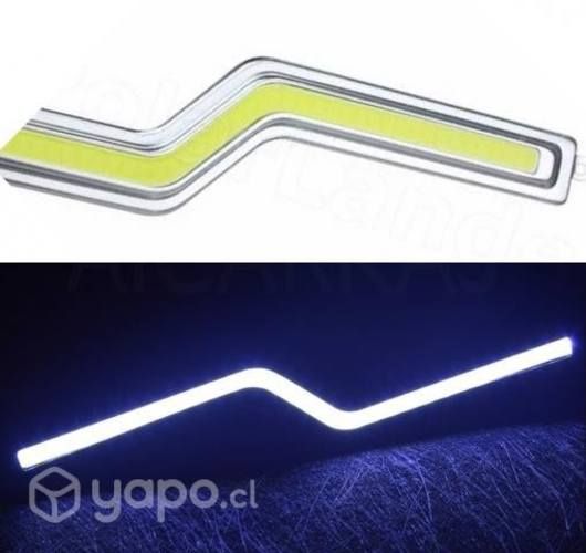 Par Neblineros LED COB Adhesivos en Forma de Z 12V