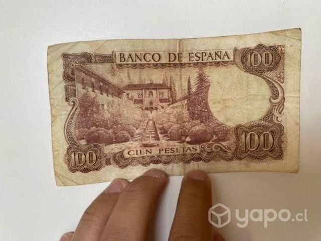 Billete 100 pesetas
