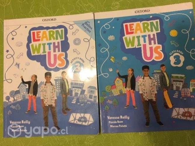 Libro inglés Learn with us 3