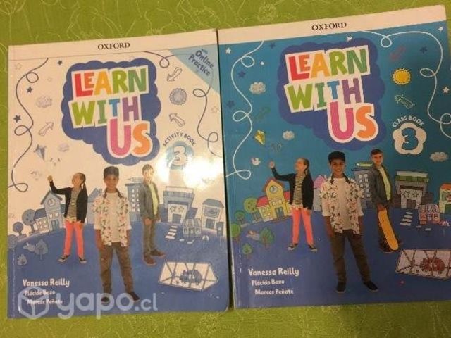 Libro inglés Learn with us 3