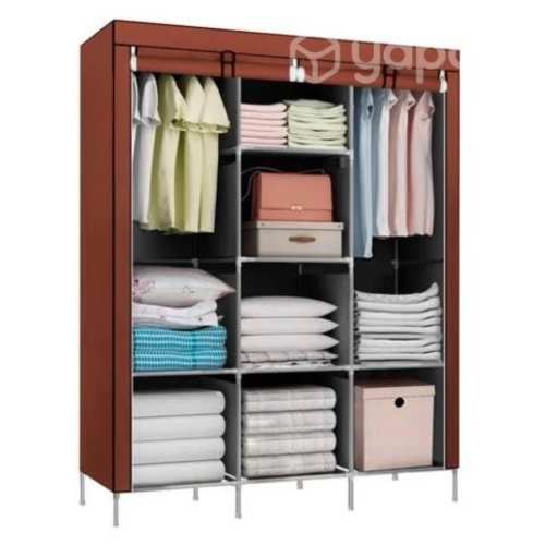 Closet Organizador Armable de Tela Cafe