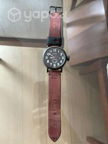 Reloj Curren negro café hombre