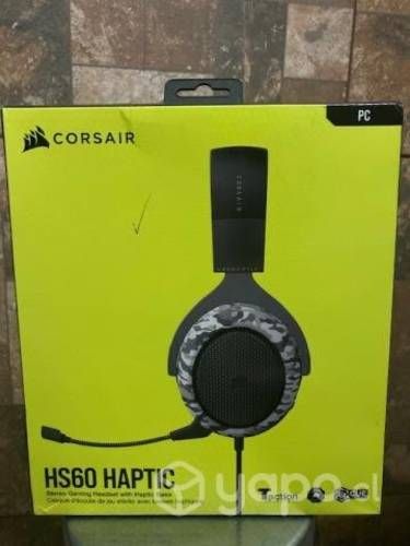 Audifonos Profesionales Gaming CORSAIR HS60 HAPTIC