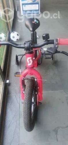 Bicicleta infantil scott niña aro 12