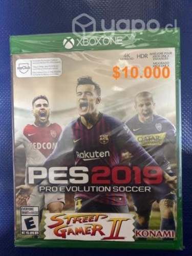 Pes 2019 xbox one nuevo sellado