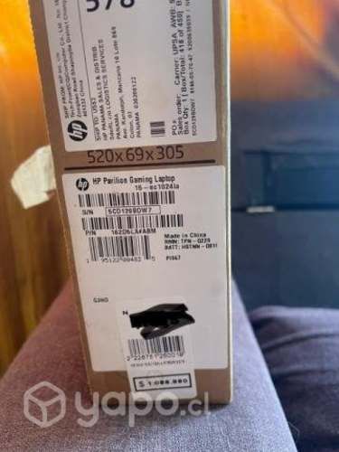 Notebook HP Pavilion Gaming 15-EC1024LA T. Nvidia