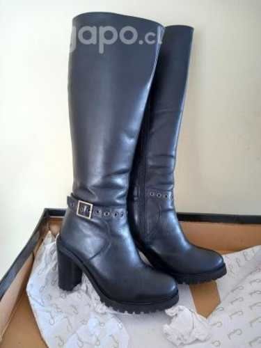 Botas de Cuero Gacel , Negras