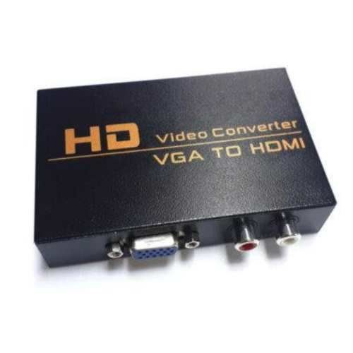 Conversor de video vga + audio a hdmi. activo