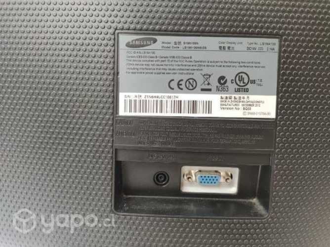 Pantalla Samsung 19" HD LED VGA