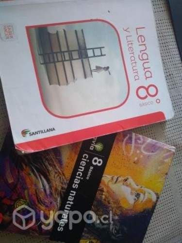 Textos 8 B. Ciencias Nat. SAVIA Lengua SANTILLANA