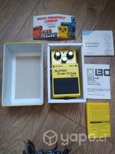 Boss SD-1 Original caja