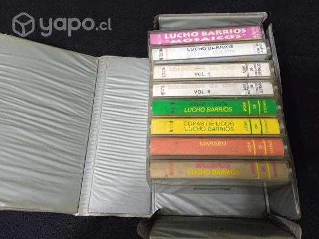 Cassettes Lucho barrios
