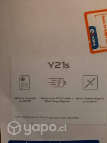 Celular y21s 128 GB