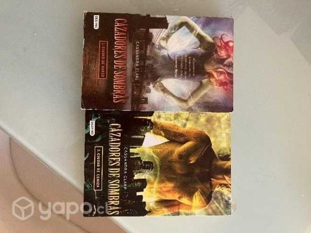 Libros Cazadores de Sombras 1 y 2
