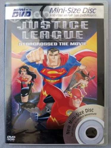 DVD Mini Disc Justice League Liga de la Justicia