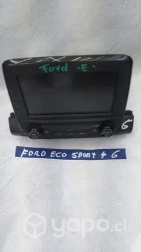 Radio Ford Ecosport año 2020 importadora