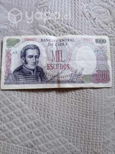 Billetes de colección 1000 escudos