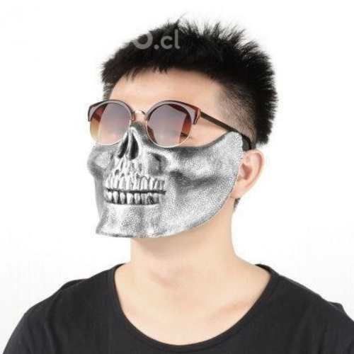 Mascara Media Cara de Calavera Deportes Fiestas