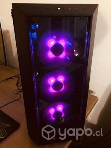 Pc gamer + monitor + teclado y raton gamer