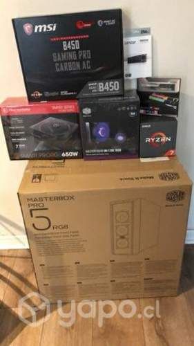 Pc gamer + monitor + teclado y raton gamer