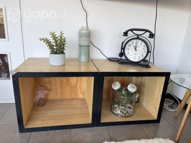 Mueble modular dos cuerpos de madera