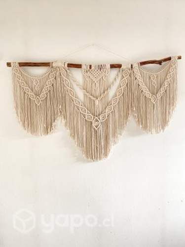 Mural de macramé