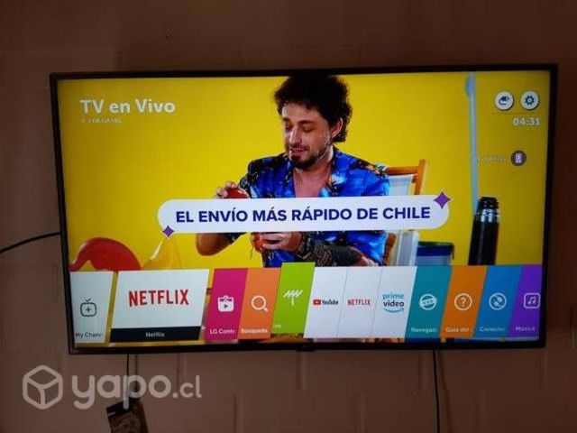 Smart tv LG 49" pulgadas